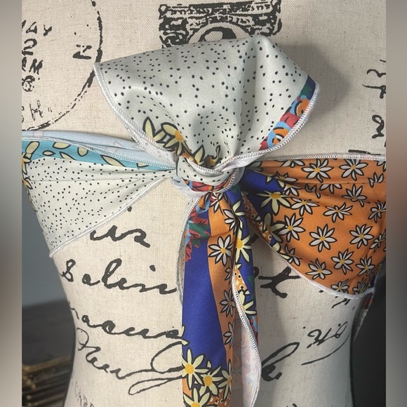 NEW- Handkerchief Top Multi Colored floral, boho designs Size S and M available - Picture 7 of 16
